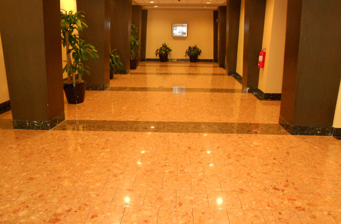 Agglomerate Floor Restoration